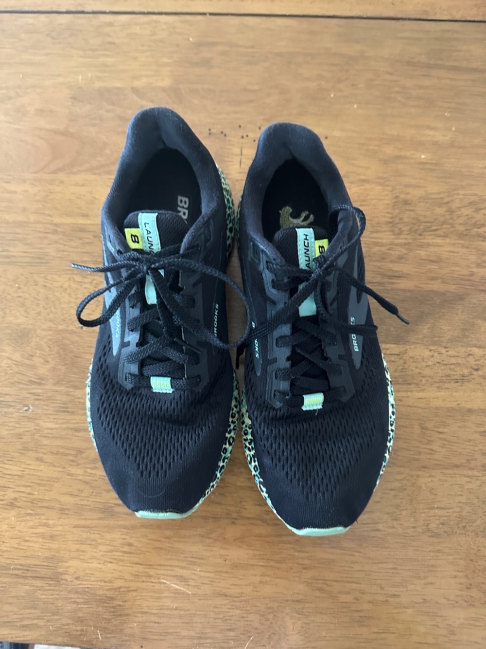 Brooks Black with Mint Accent Women's Running Sneakers